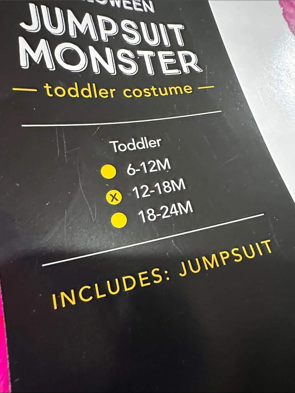Baby Monster Costume